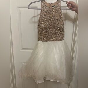 Terani Couture Dress with Sequins & Tulle - wedding dress change